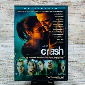 Crash [DVD‎ 2004] Widescreen Drama Movie Sandra Bullock Don Cheadle Thriller